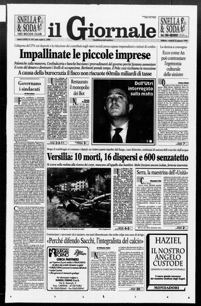 Il giornale : quotidiano del mattino